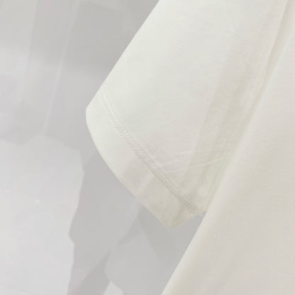 Loewe Rabbit Embroidery Mercerized Cotton T-Shirt