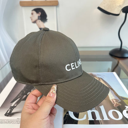 Celine Minimalist Logo Baseball Cap