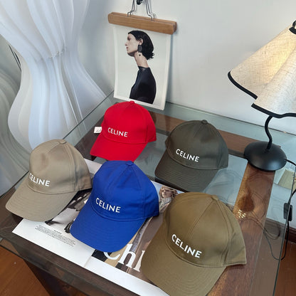 Celine Minimalist Logo Baseball Cap