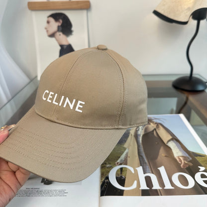 Celine Minimalist Logo Baseball Cap