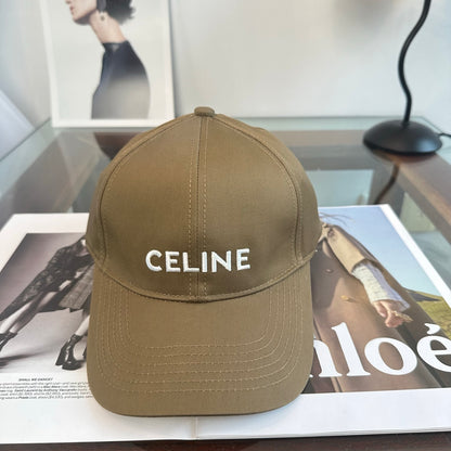 Celine Minimalist Logo Baseball Cap