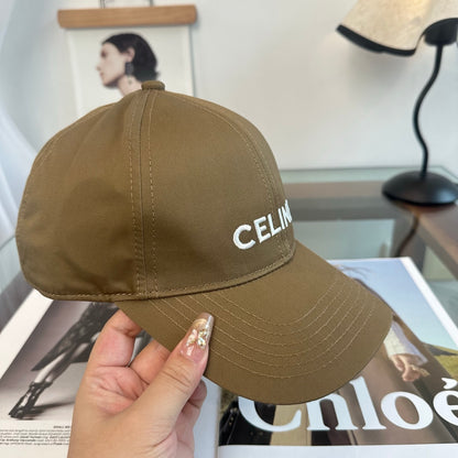 Celine Minimalist Logo Baseball Cap