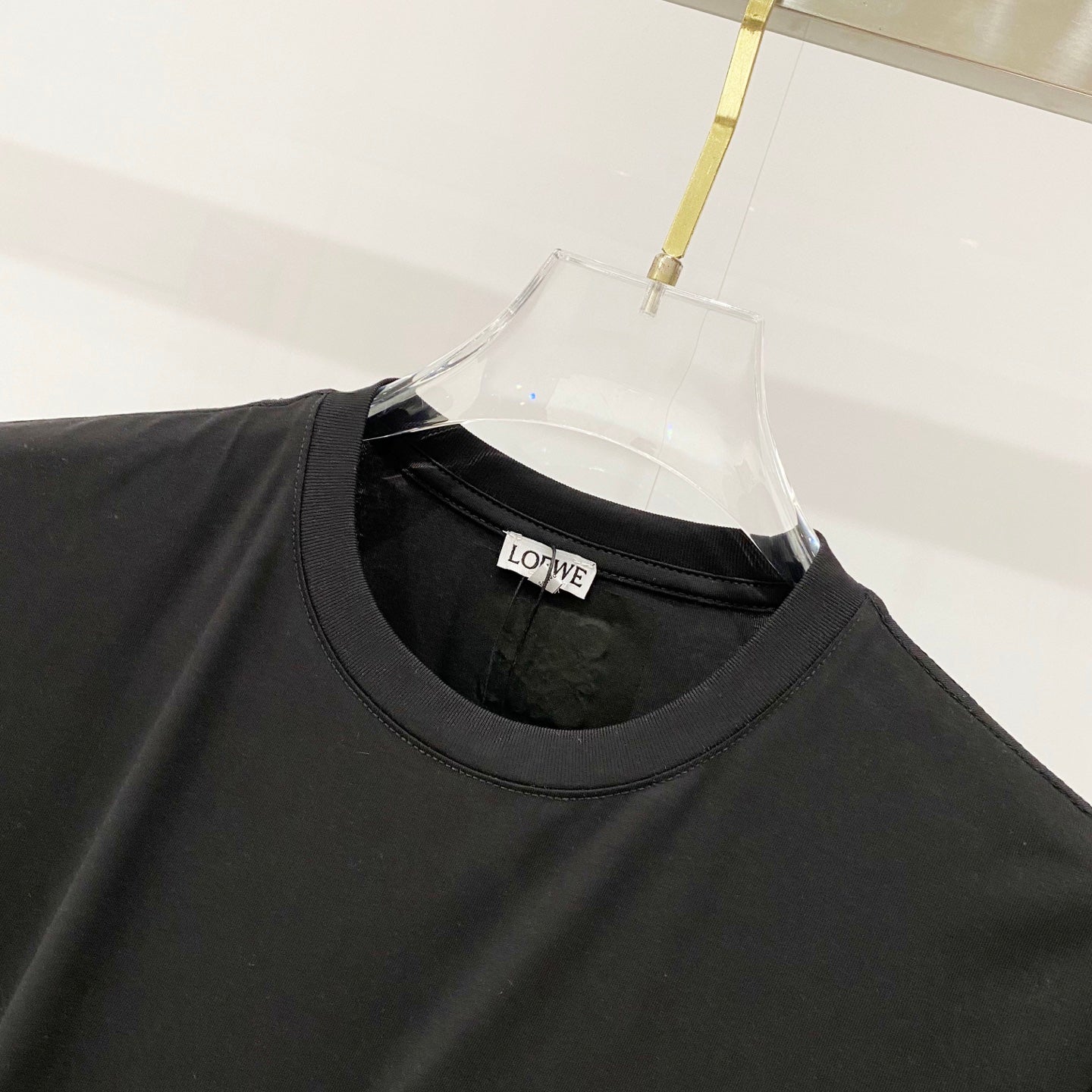 Loewe Cartoon Dog Embroidered T-Shirt
