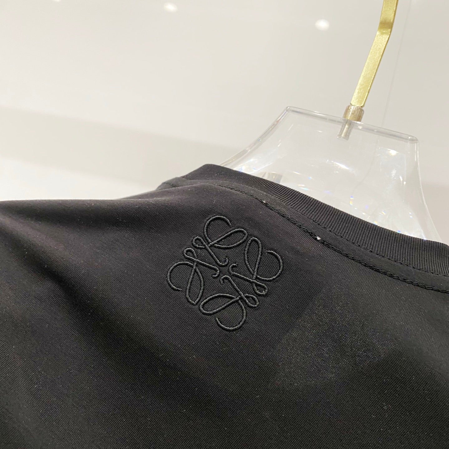 Loewe Cartoon Dog Embroidered T-Shirt