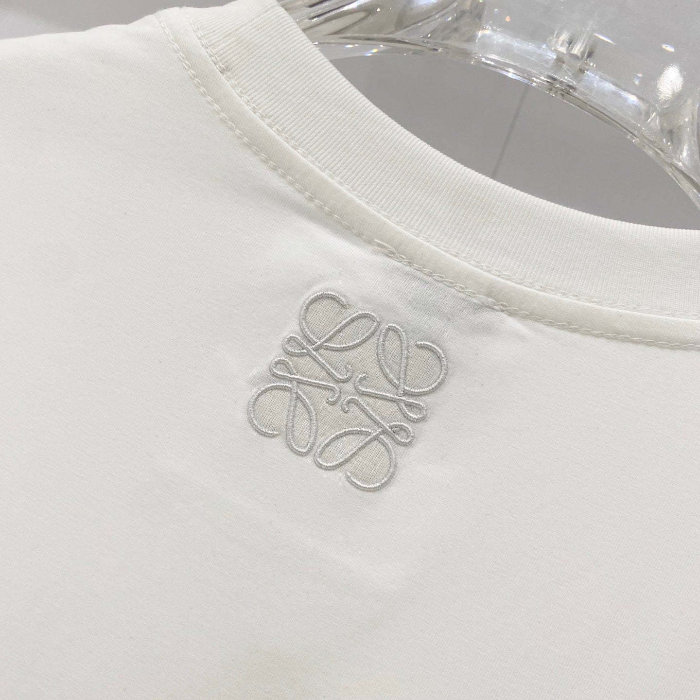 Loewe Cartoon Dog Embroidered T-Shirt