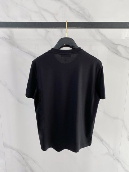 Prada Logo Mercerized Cotton T-Shirt – 2026SS