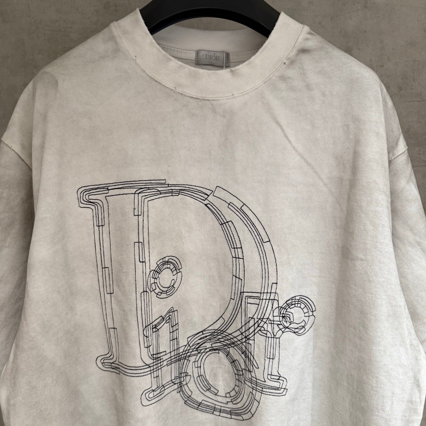 Dior Patchwork Embroidered T-Shirt – 2025 Collection