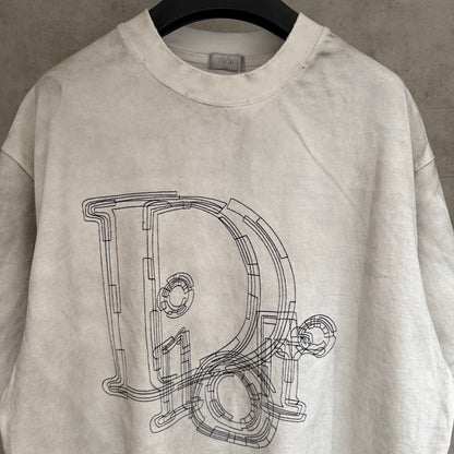 Dior Patchwork Embroidered T-Shirt – 2025 Collection