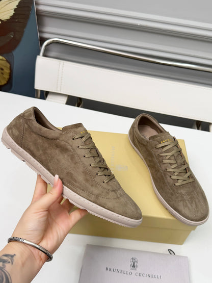 Brunello Cucinelli Cashmere Skate Sneakers