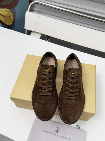 Brunello Cucinelli Cashmere Skate Sneakers
