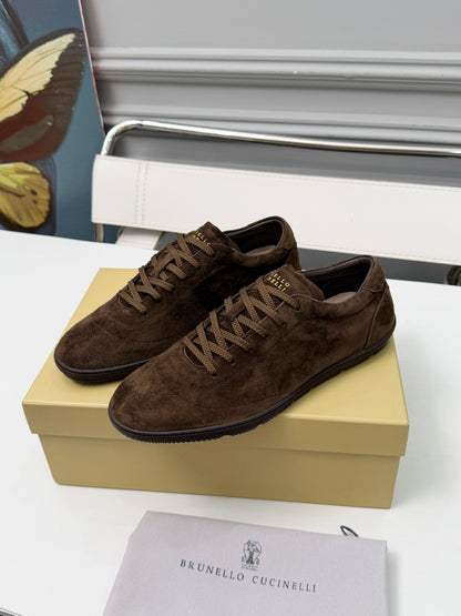 Brunello Cucinelli Cashmere Skate Sneakers