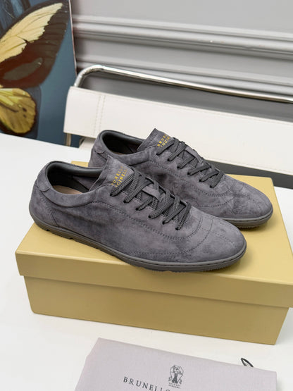 Brunello Cucinelli Cashmere Skate Sneakers