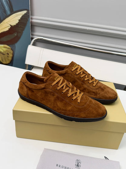 Brunello Cucinelli Cashmere Skate Sneakers