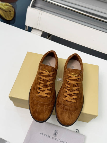Brunello Cucinelli Cashmere Skate Sneakers