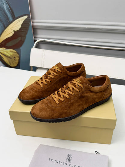 Brunello Cucinelli Cashmere Skate Sneakers