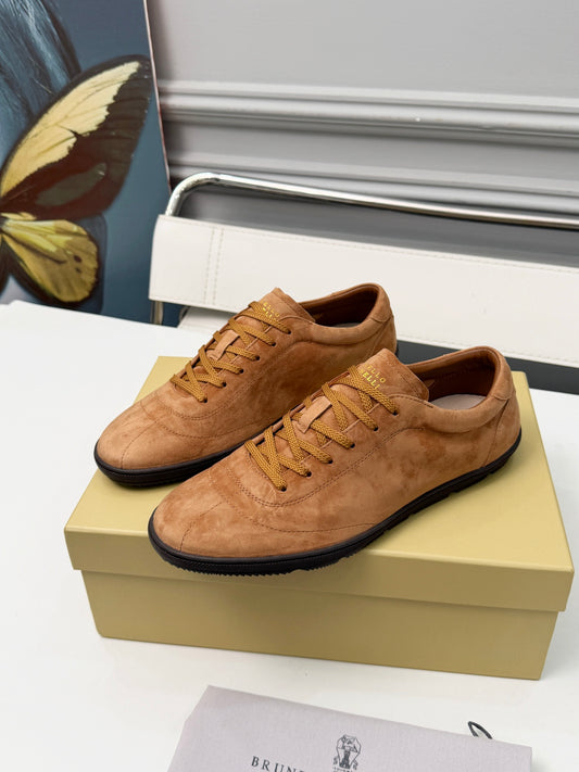 Brunello Cucinelli Cashmere Skate Sneakers