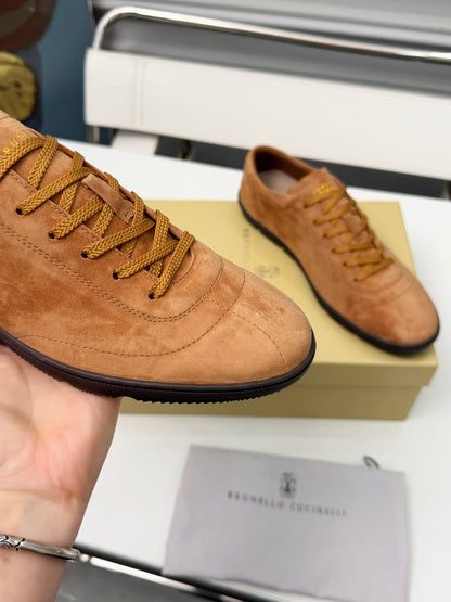Brunello Cucinelli Cashmere Skate Sneakers