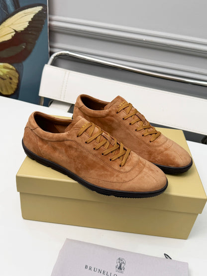 Brunello Cucinelli Cashmere Skate Sneakers