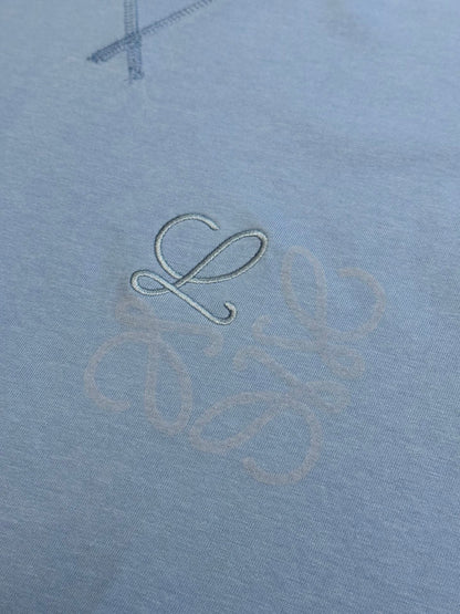 Loewe Anagram Embroidered Cotton T-Shirt