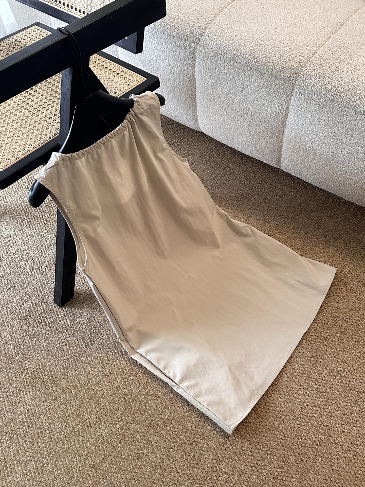 Miu Miu Sleeveless A-Line Dress