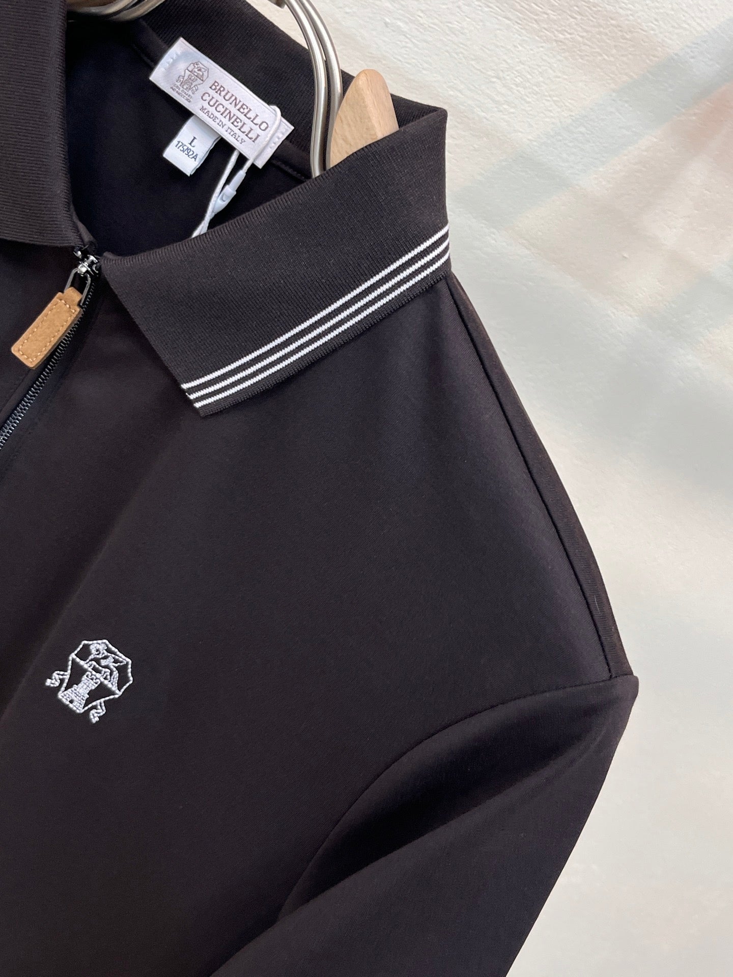 Brunello Cucinelli Embroidered Logo Polo Shirt – Spring/Summer Collection – 2026SS