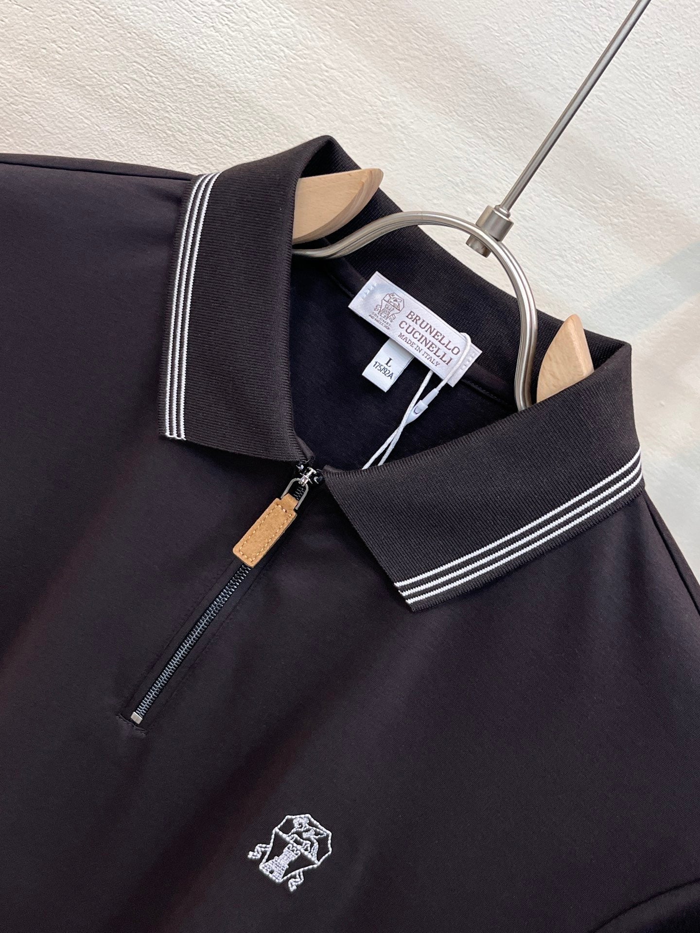 Brunello Cucinelli Embroidered Logo Polo Shirt – Spring/Summer Collection – 2026SS