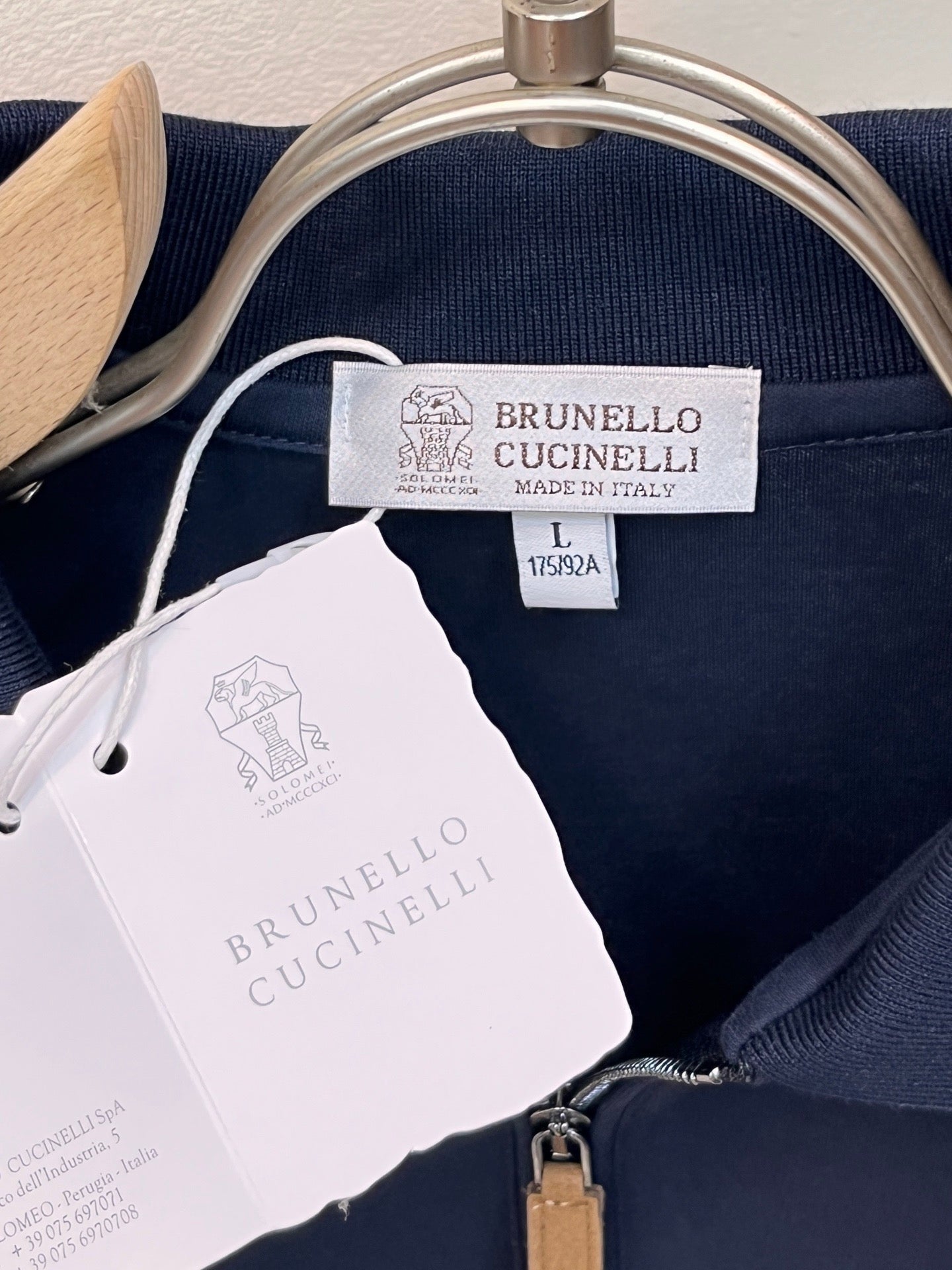 Brunello Cucinelli Embroidered Logo Polo Shirt – Spring/Summer Collection – 2026SS