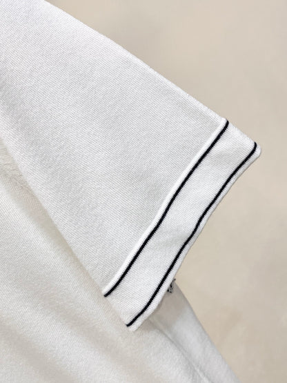Loro Piana Minimalist Knitted Polo Shirt – 2026SS