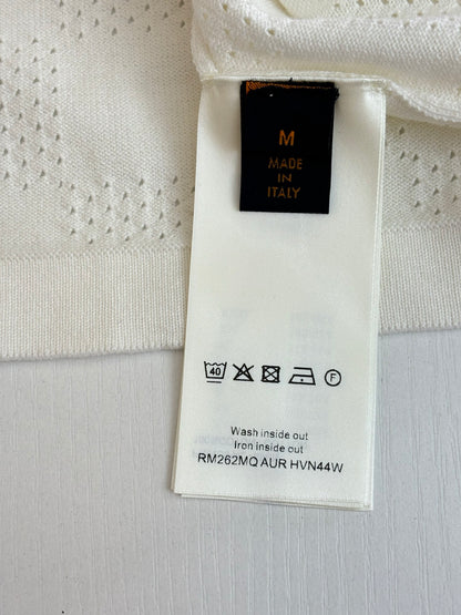 Louis Vuitton Damier Openwork Jacquard T-Shirt – SS26