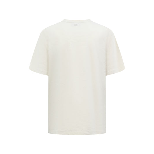 Ami Paris Crochet Heart Short-Sleeve T-Shirt