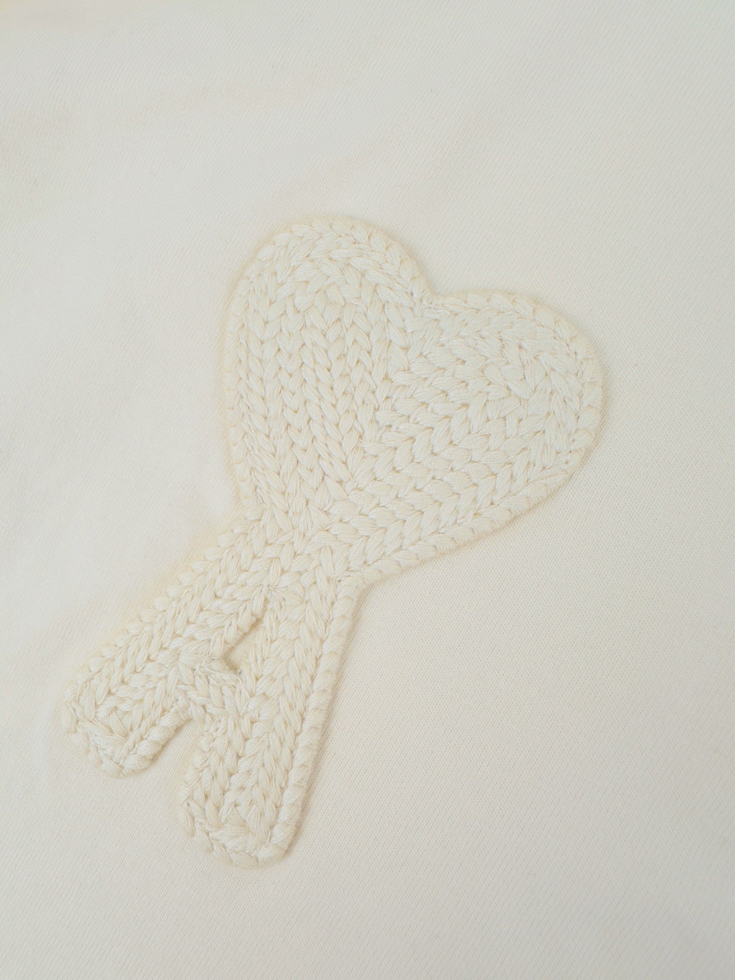 Ami Paris Crochet Heart Short-Sleeve T-Shirt