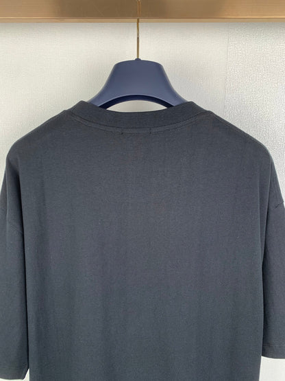 Saint Laurent Simple Logo Patch T-Shirt