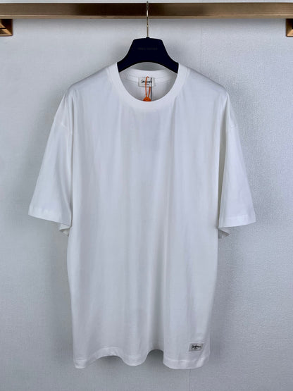 Saint Laurent Simple Logo Patch T-Shirt