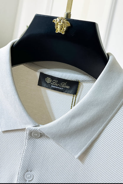 Loro Piana Mercerized Cotton Polo Shirt – Spring/Summer Collection – 2026SS