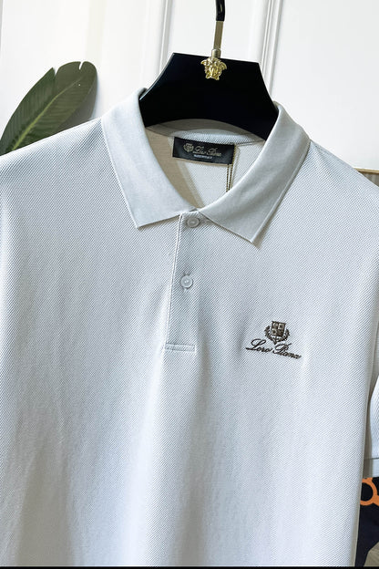 Loro Piana Mercerized Cotton Polo Shirt – Spring/Summer Collection – 2026SS