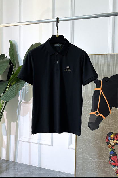Loro Piana Mercerized Cotton Polo Shirt – Spring/Summer Collection – 2026SS