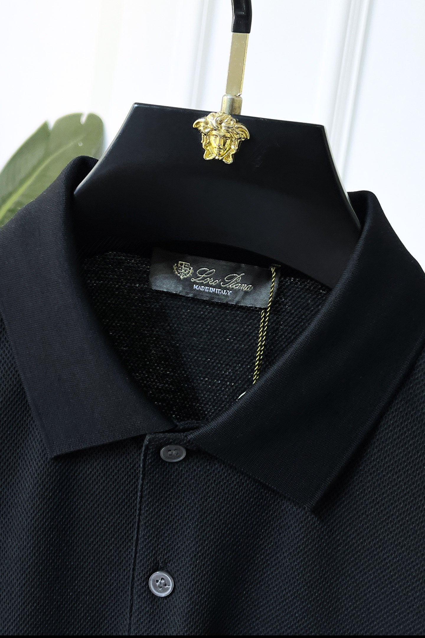 Loro Piana Mercerized Cotton Polo Shirt – Spring/Summer Collection – 2026SS