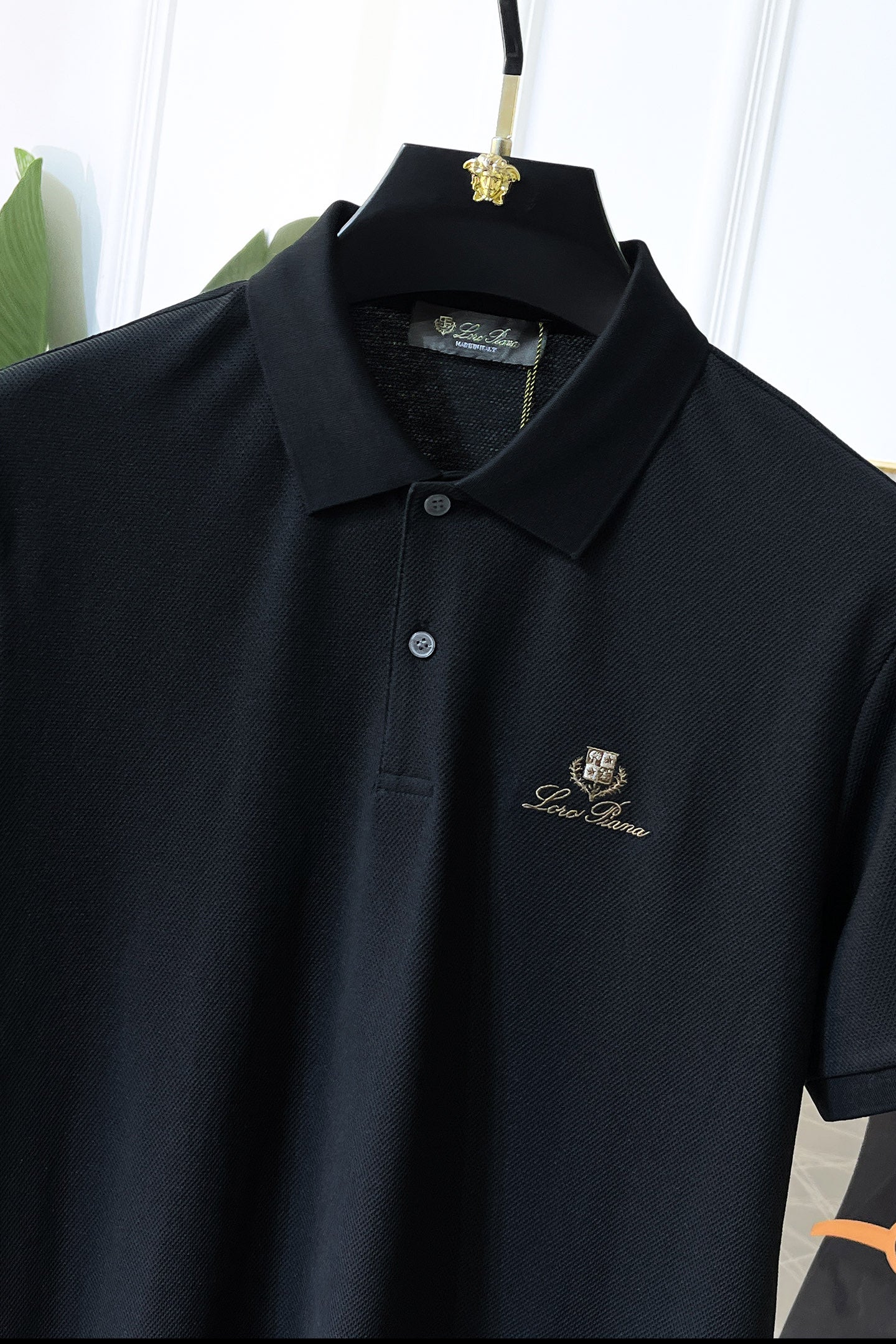 Loro Piana Mercerized Cotton Polo Shirt – Spring/Summer Collection – 2026SS