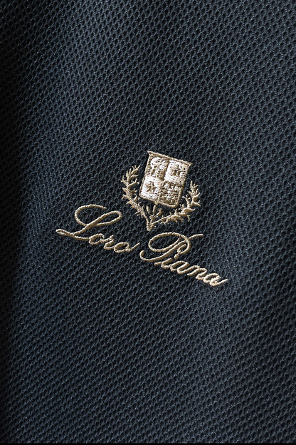 Loro Piana Mercerized Cotton Polo Shirt – Spring/Summer Collection – 2026SS