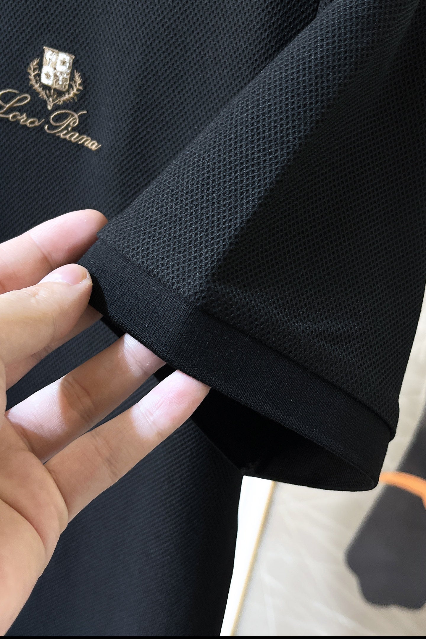 Loro Piana Mercerized Cotton Polo Shirt – Spring/Summer Collection – 2026SS