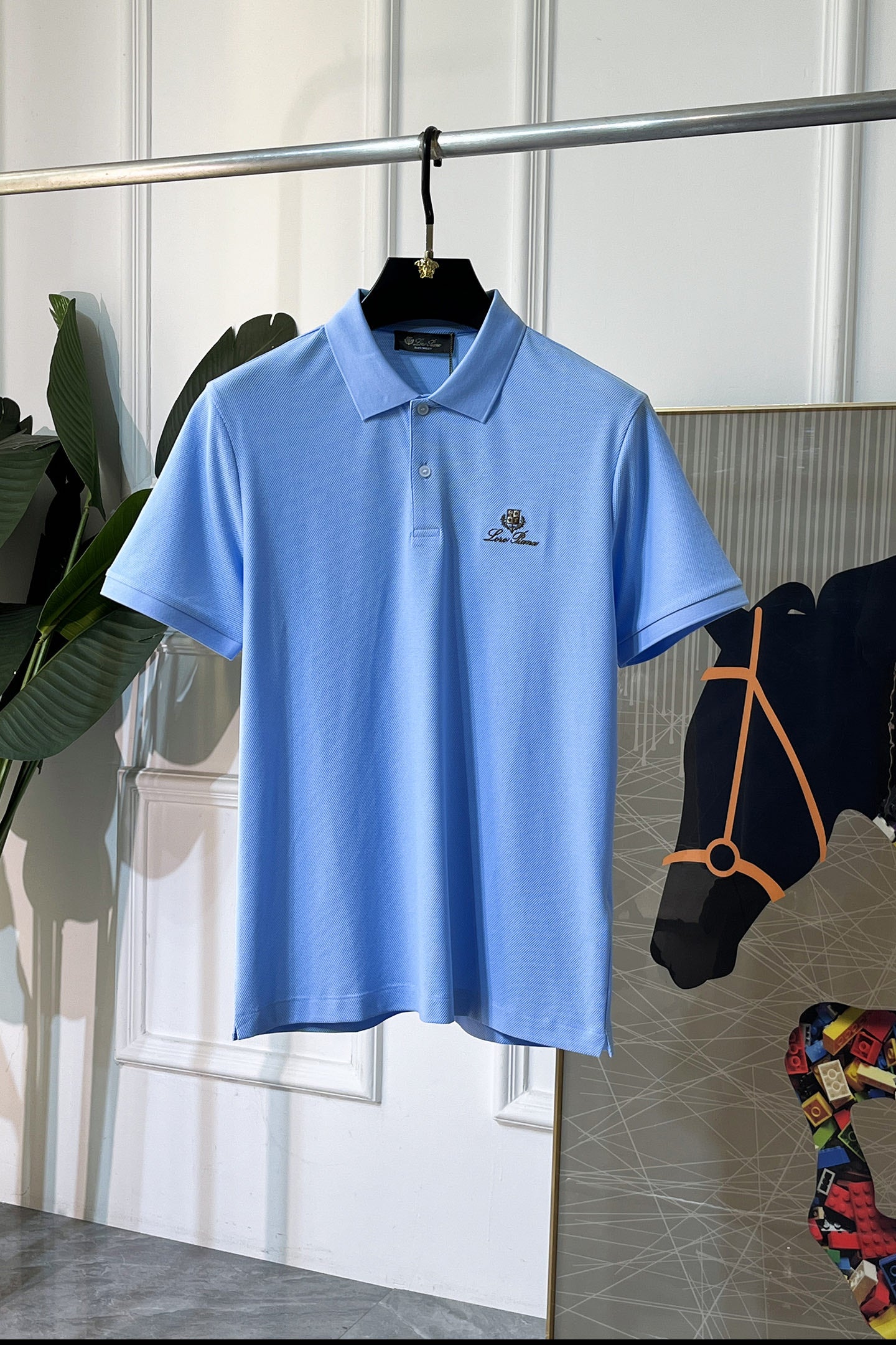 Loro Piana Mercerized Cotton Polo Shirt – Spring/Summer Collection – 2026SS