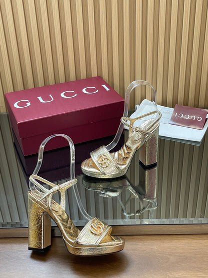 Gucci Double G Buckle Platform Sandals – Summer Collection – 2026