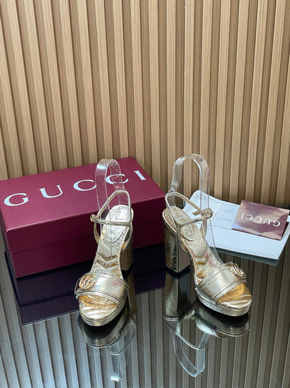 Gucci Double G Buckle Platform Sandals – Summer Collection – 2026