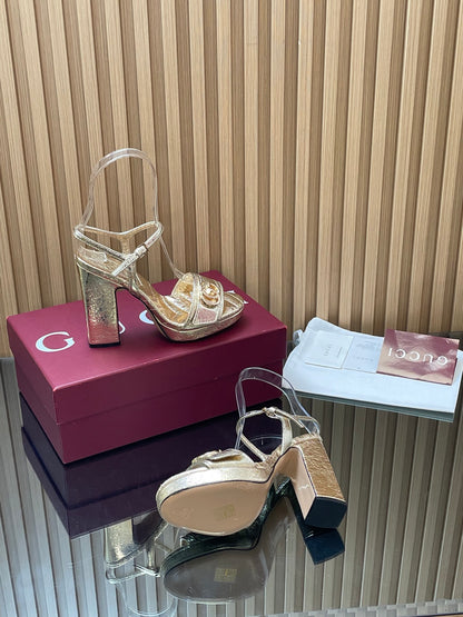 Gucci Double G Buckle Platform Sandals – Summer Collection – 2026