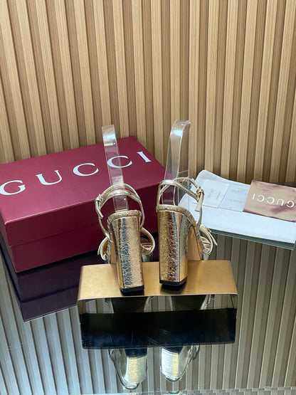 Gucci Double G Buckle Platform Sandals – Summer Collection – 2026