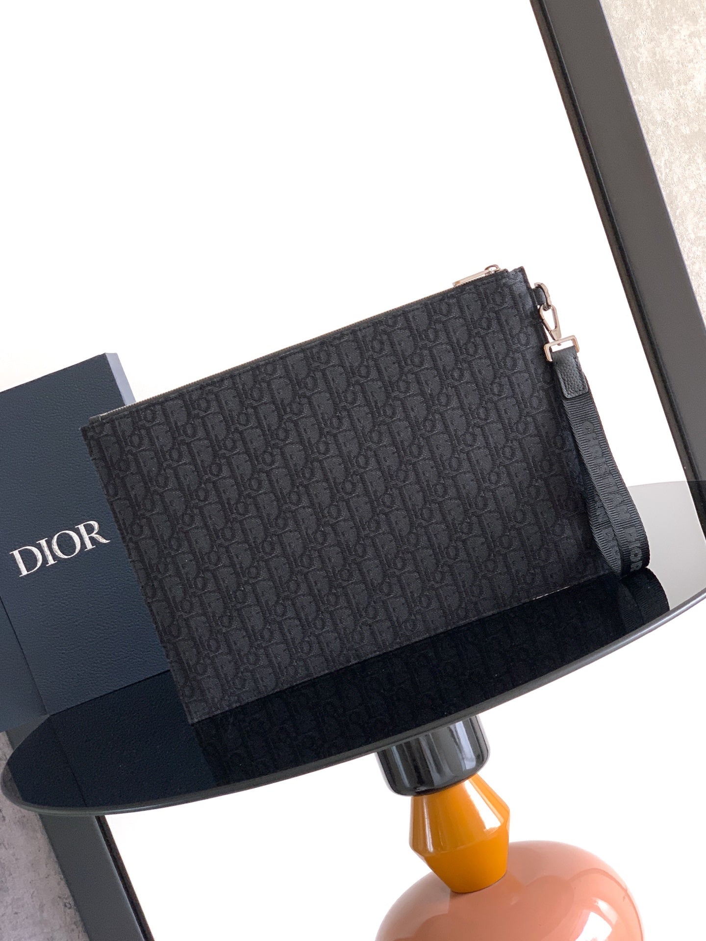 Dior A4 Oblique Clutch Bag