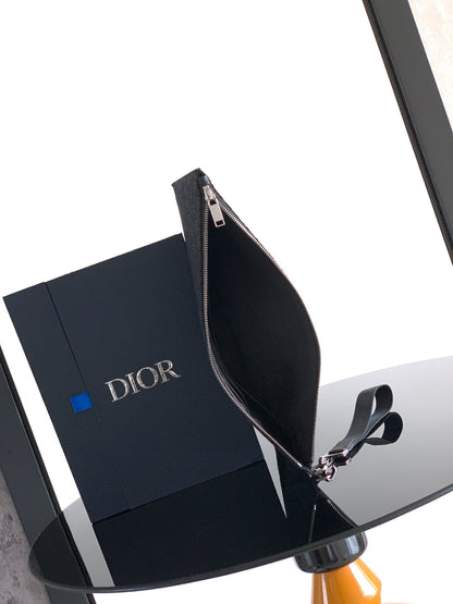 Dior A4 Oblique Clutch Bag