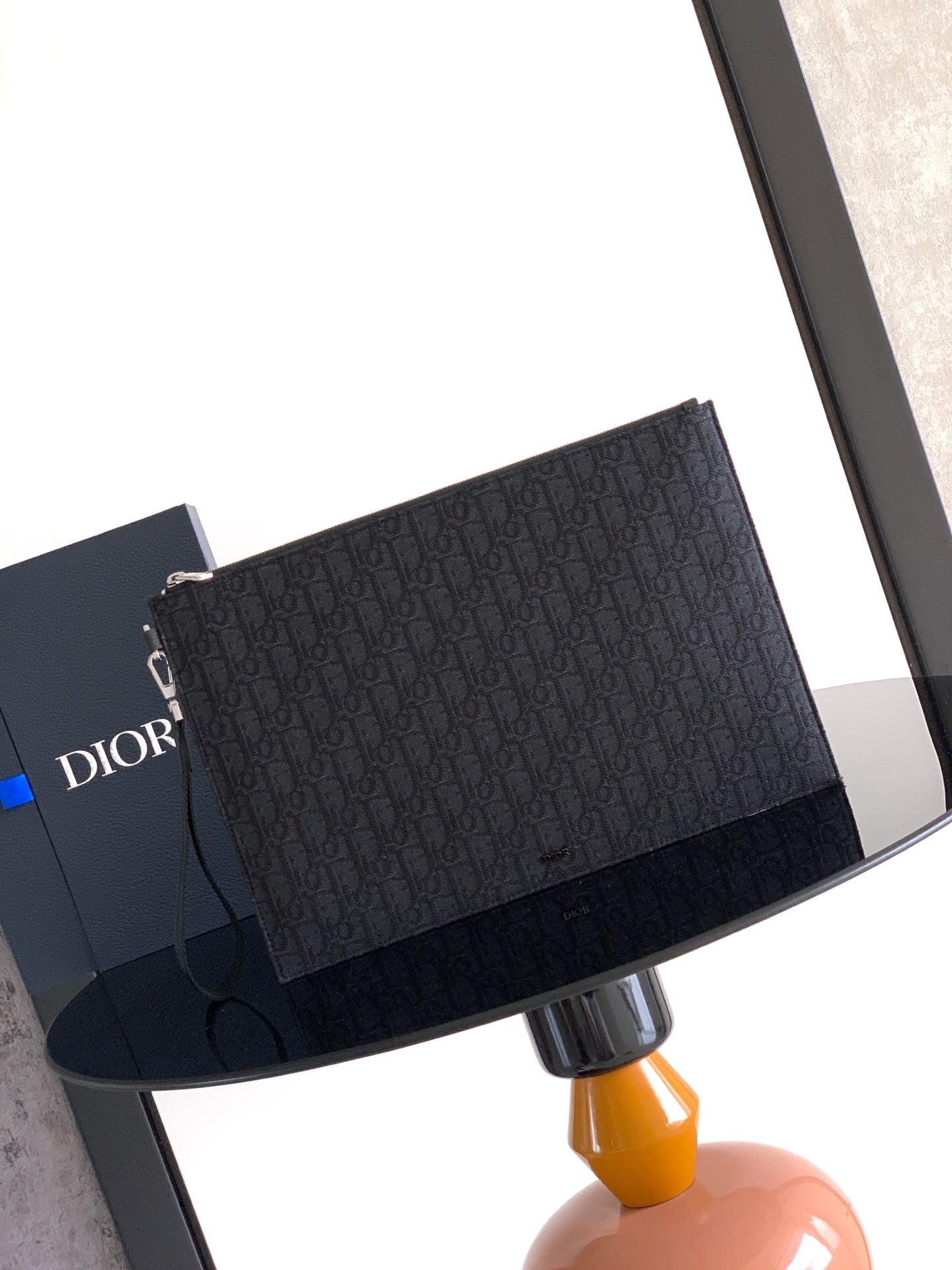 Dior A4 Oblique Clutch Bag