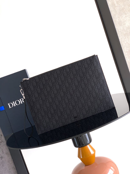 Dior A4 Oblique Clutch Bag