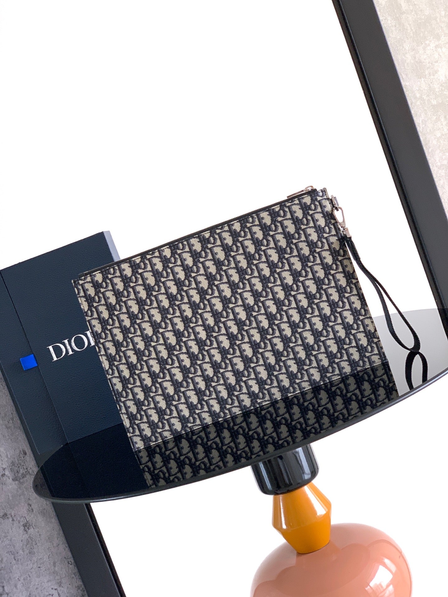 Dior A4 Oblique Clutch Bag